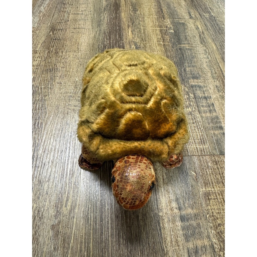 Douglas Cuddle Toys Tortoise Plush Stuffed Animal Olive Green 4051 9.5 inch